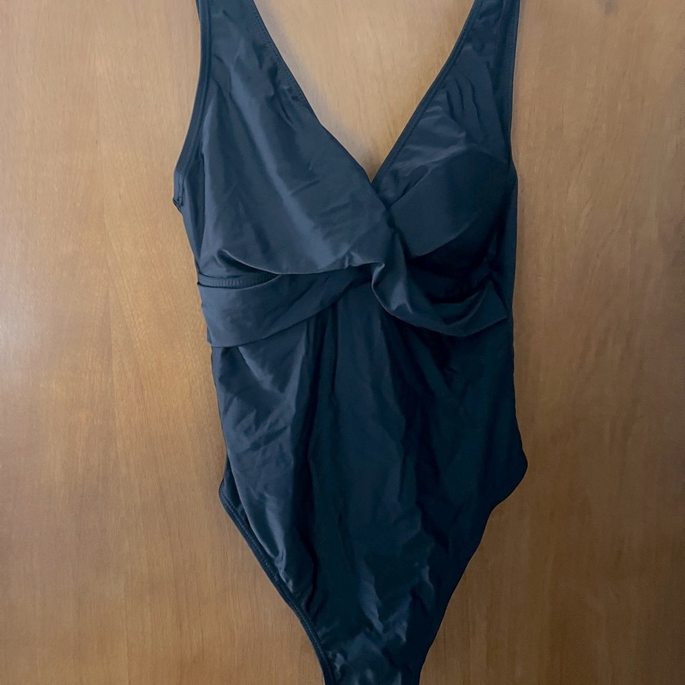 NWT Black One-Piece Swimsuit